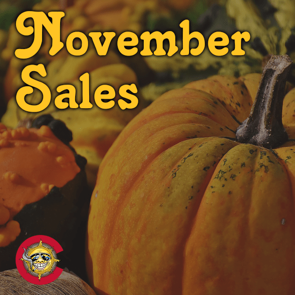 November Sales & Green Friday Sales Headed West